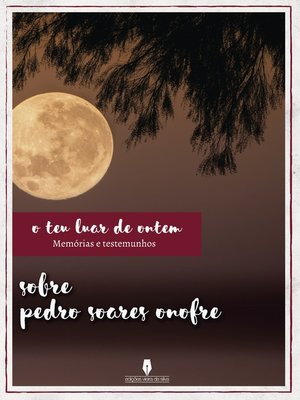 cover image of O TEU LUAR DE ONTEM